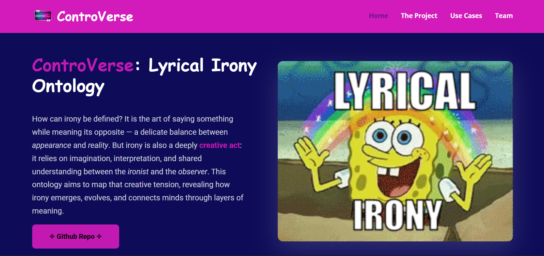 Project 3 Screenshot